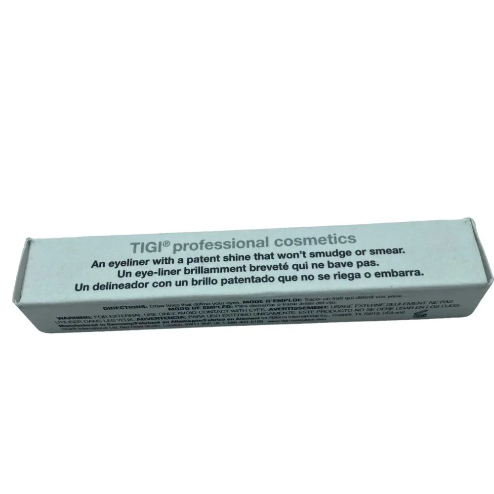 New Tigi Non-smudging Patent Shine Liquid‎ Makeup Eyeliner Shade 7094 Black